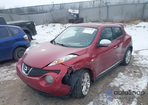 2013 Nissan Juke Sl from USA, damaged, VIN JN8AF5MR2DT208401